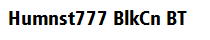 Humnst777 BlkCn BT